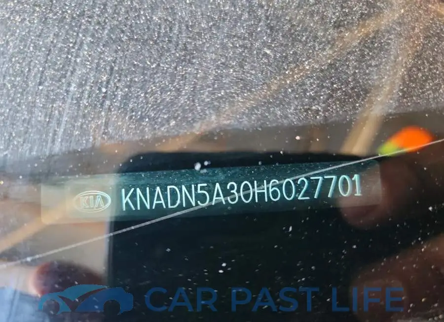 KNADN5A30H6027701# 12