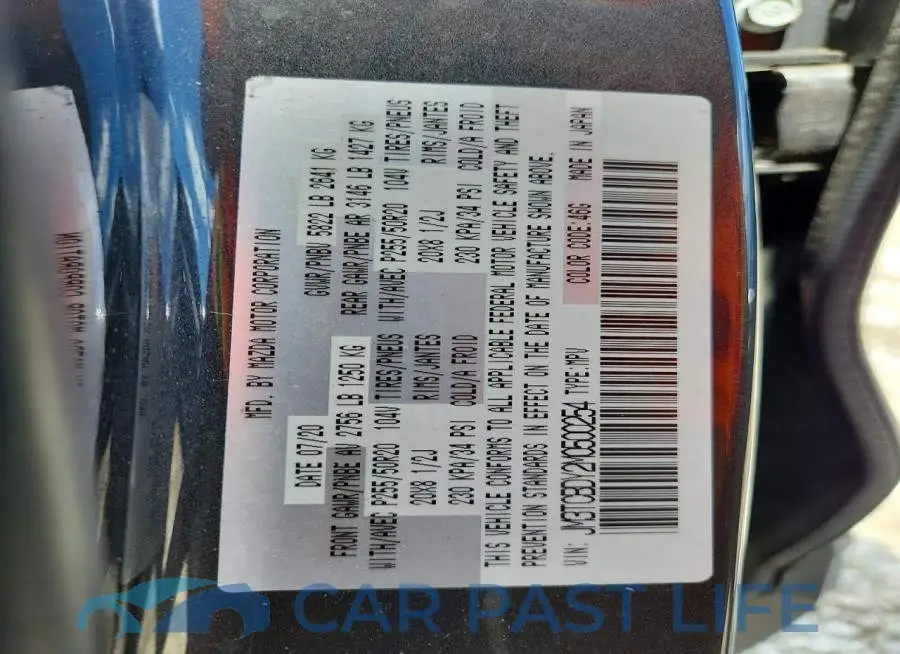 JM3TCBDY2M0500254# 13