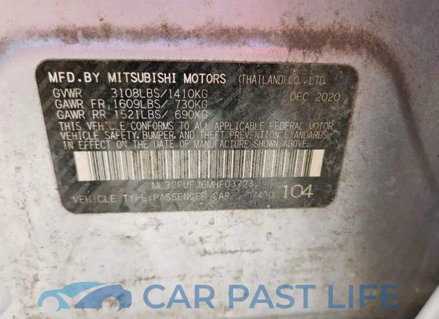 ML32FUFJ6MHF03723# 12