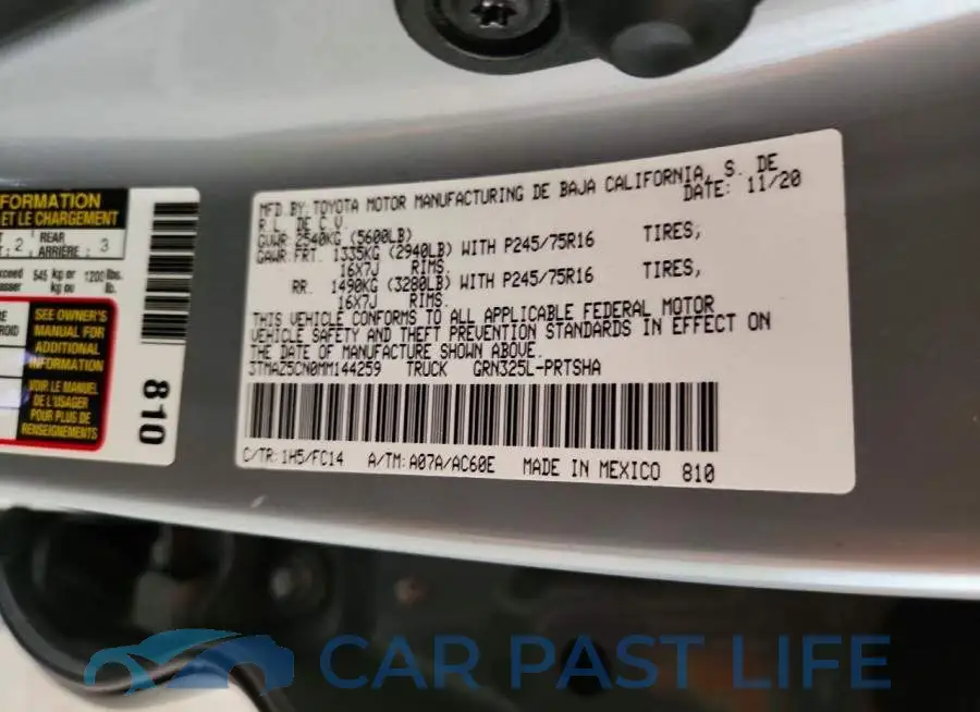 3TMAZ5CN0MM144259# 12