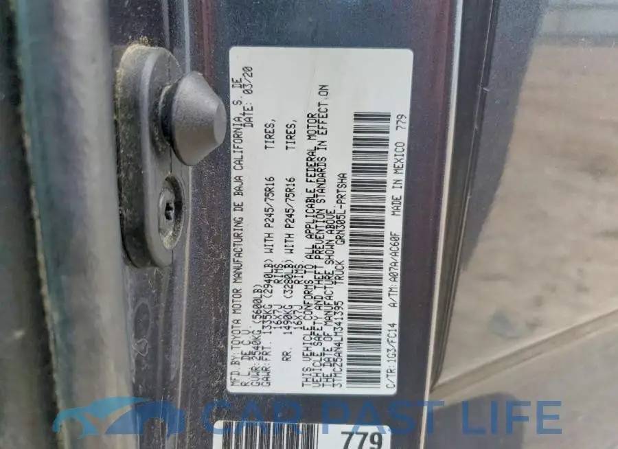 3TMCZ5AN4LM341395# 12