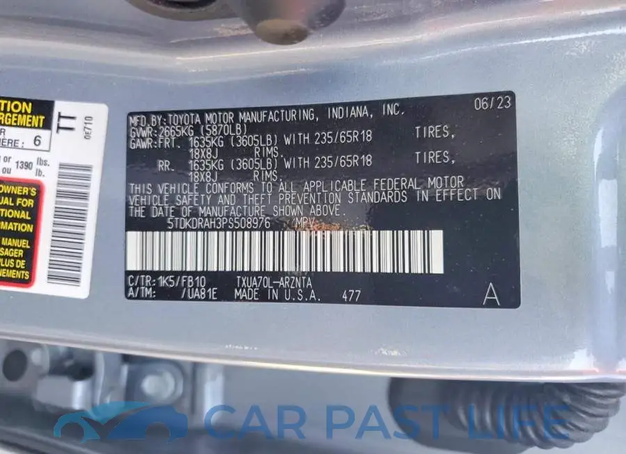 5TDKDRAH3PS508976# 14