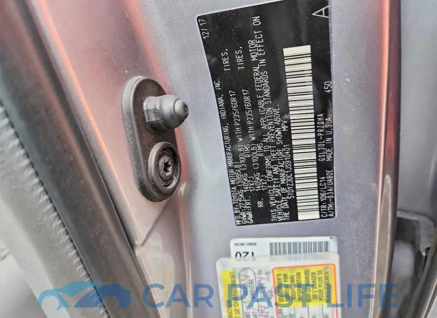 5TDYZ3DC1JS910401# 13