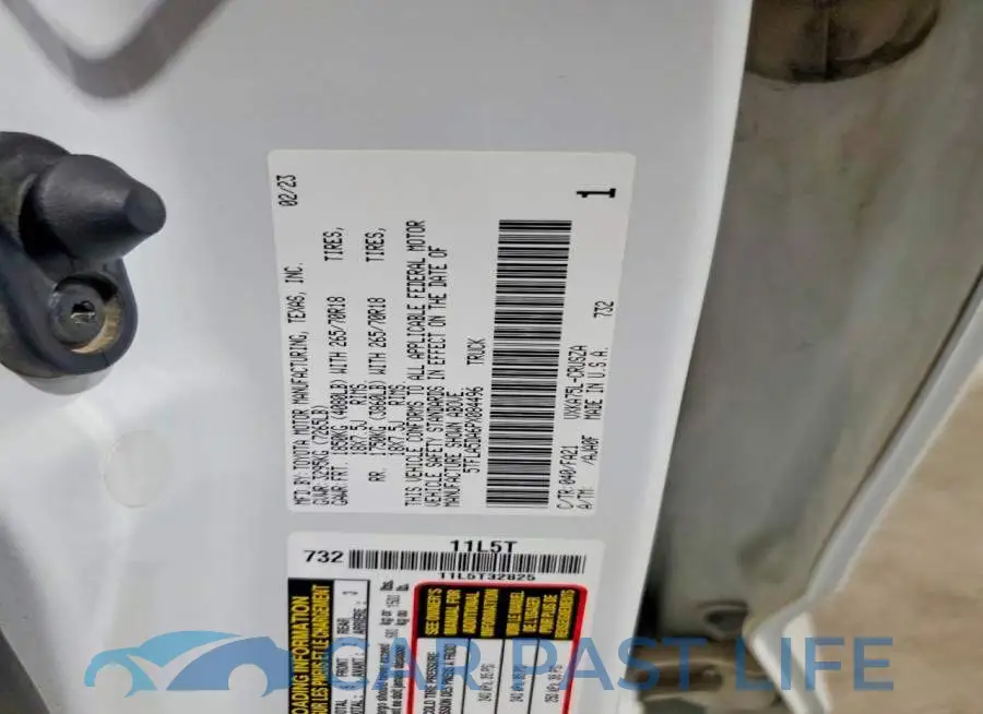 5TFLA5DA6PX084496# 12