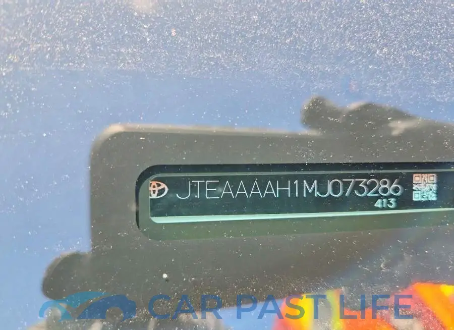 JTEAAAAH1MJ073286# 14