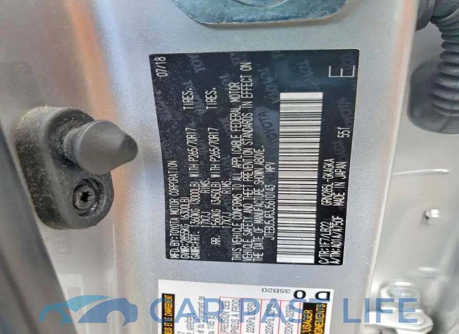JTEBU5JR3J5610143# 13