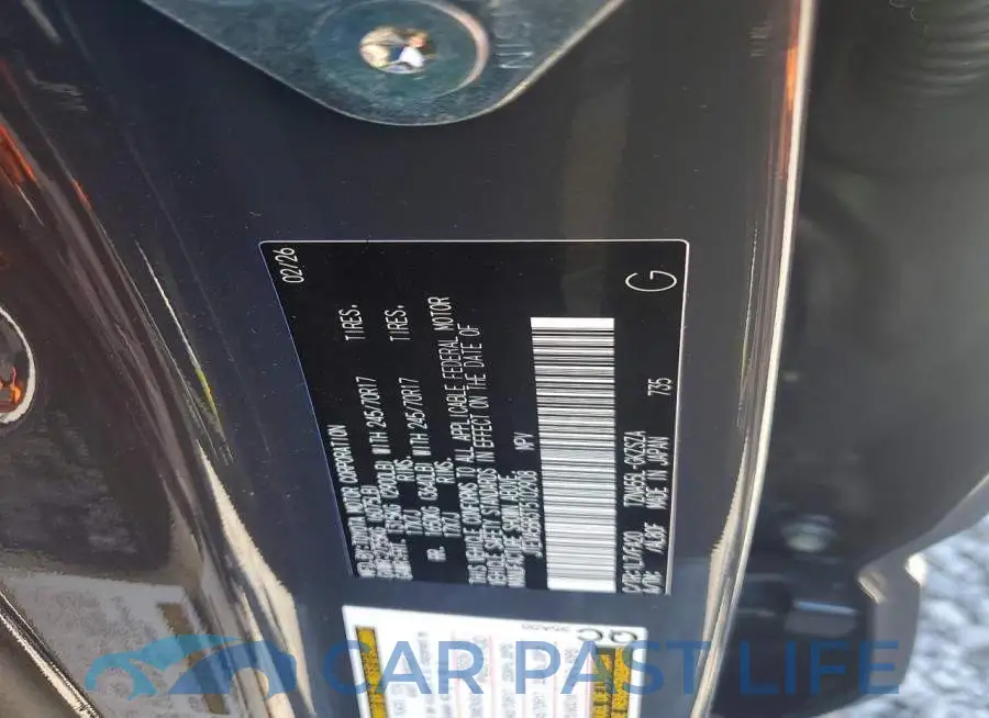 JTEVA5BR3T5102908# 13
