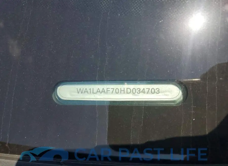 WA1LAAF70HD034703# 13