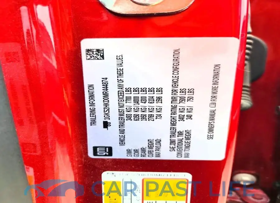 1GKS2HKD0MR444874# 13