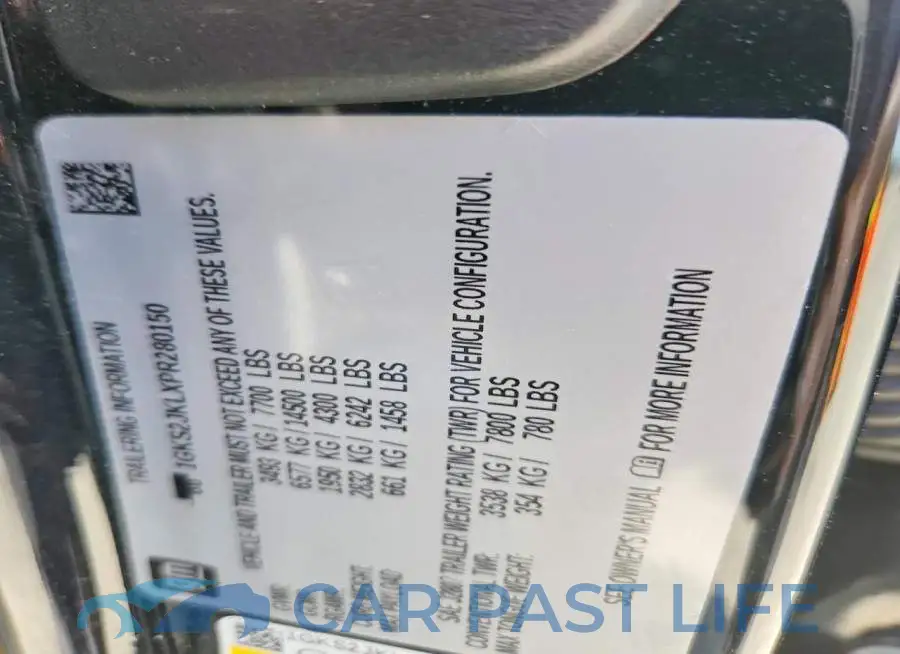 1GKS2JKLXPR280150# 13
