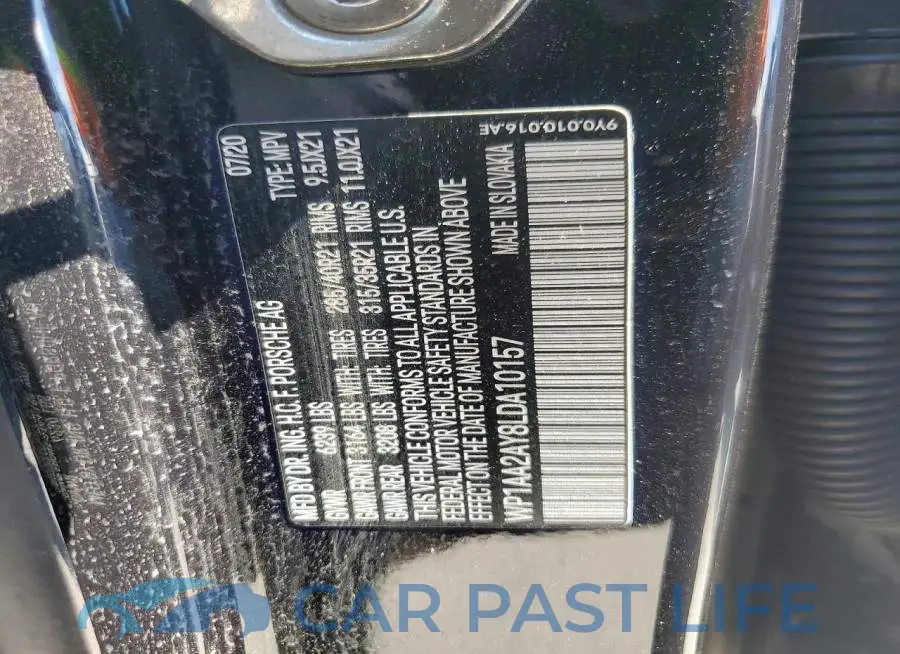 WP1AA2AY8LDA10157# 13