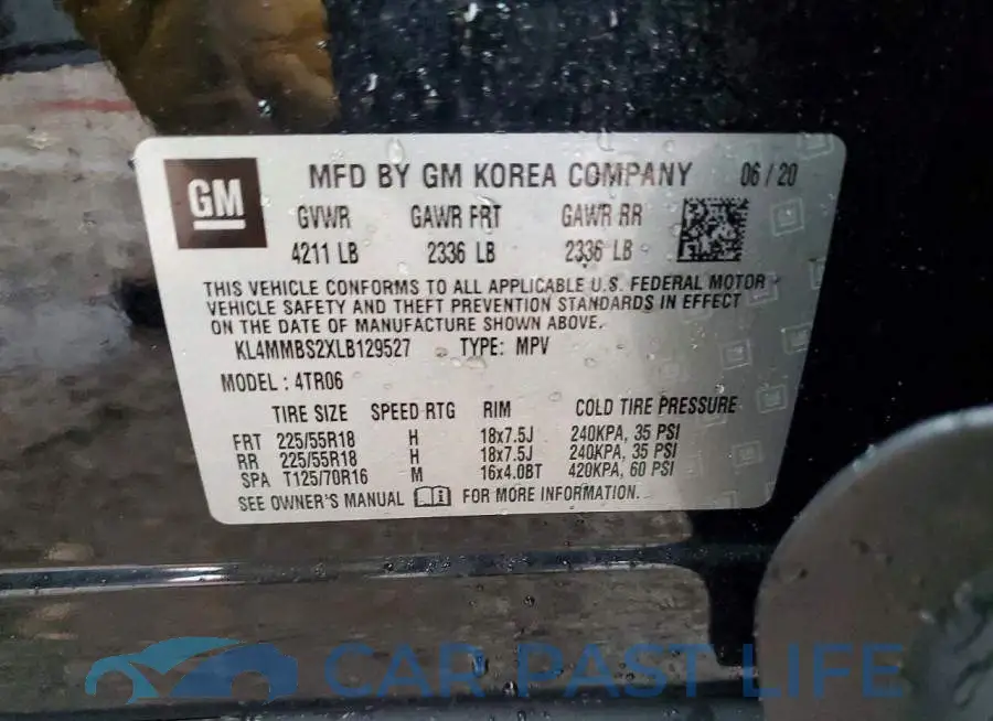 KL4MMBS2XLB129527# 13