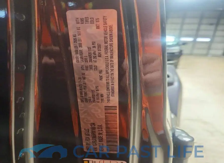 1C4RJXN69RW166134# 12