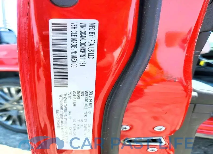 3C4NJDCNXPT511181# 12