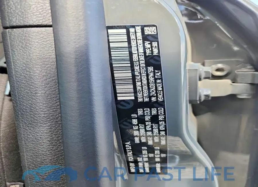ZACNJDB15NPN47585# 13