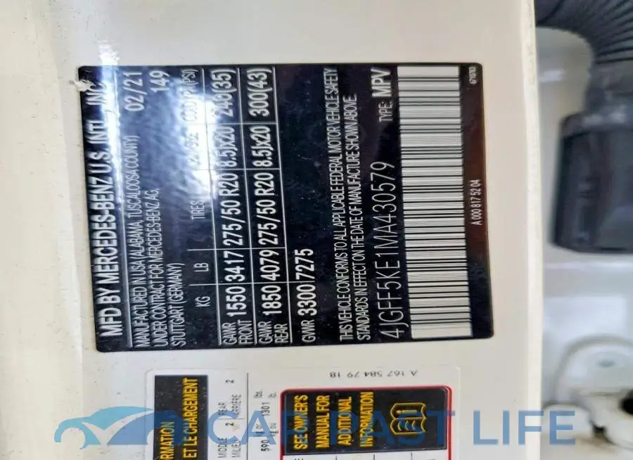 4JGFF5KE1MA430579# 13
