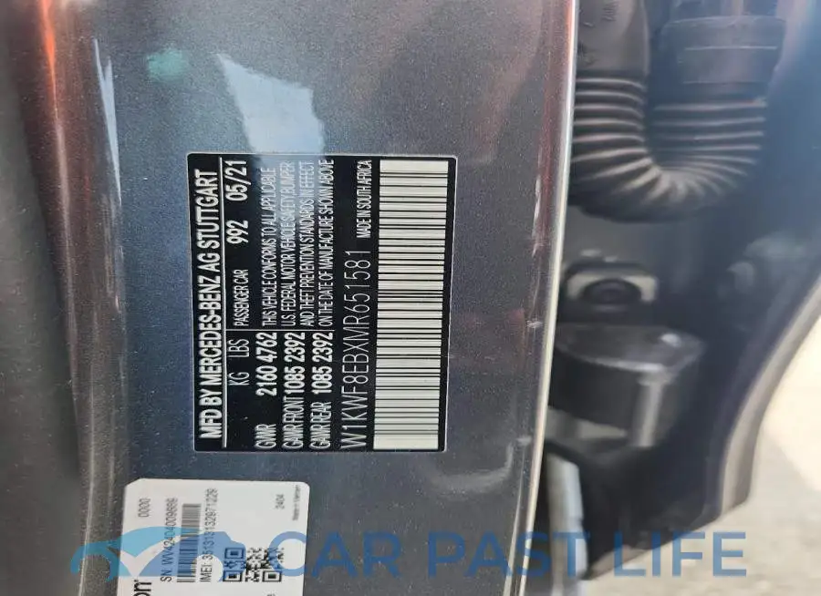 W1KWF8EBXMR651581# 12