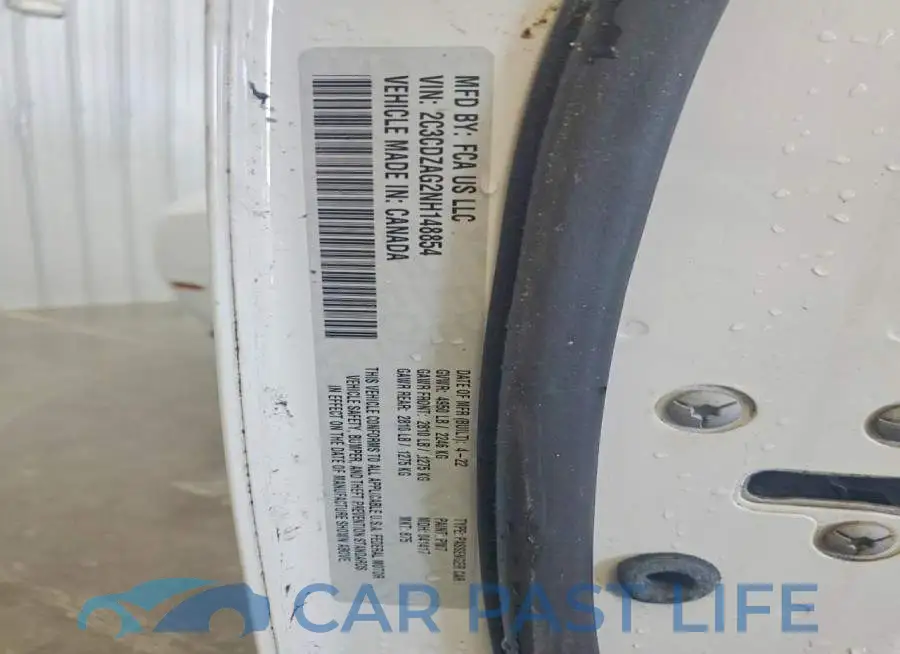 2C3CDZAG2NH148854# 12