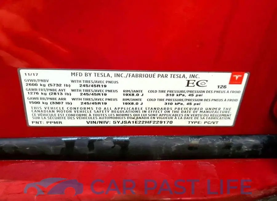 5YJSA1E22HF229170# 12