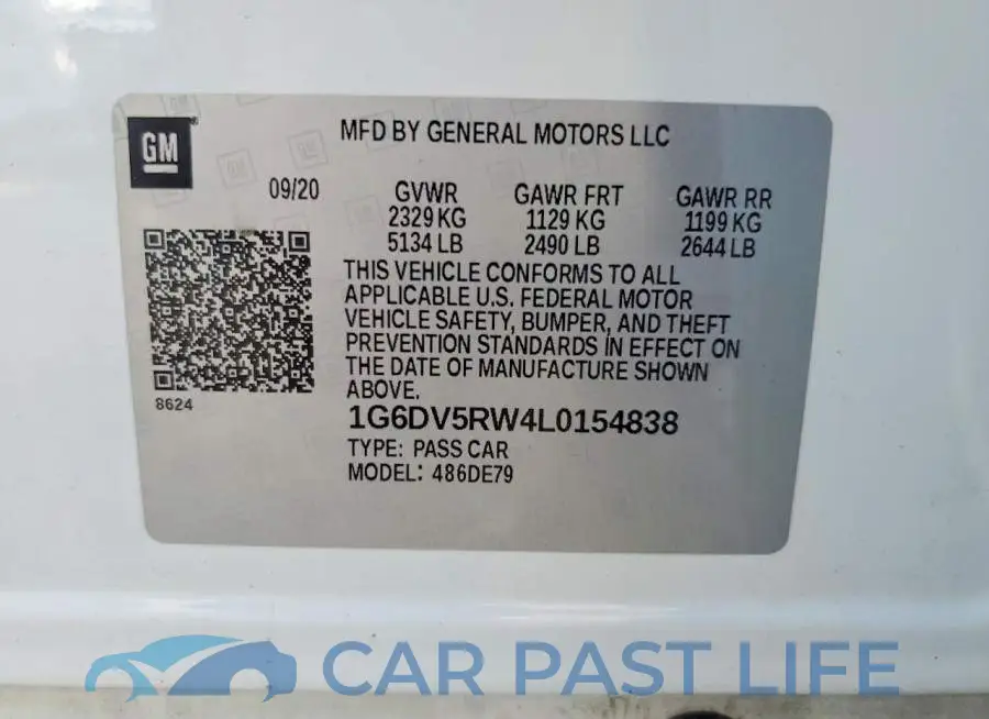 1G6DV5RW4L0154838# 12