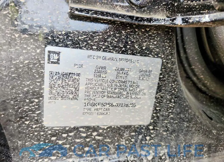 1G6KE5RS6KU128303# 12