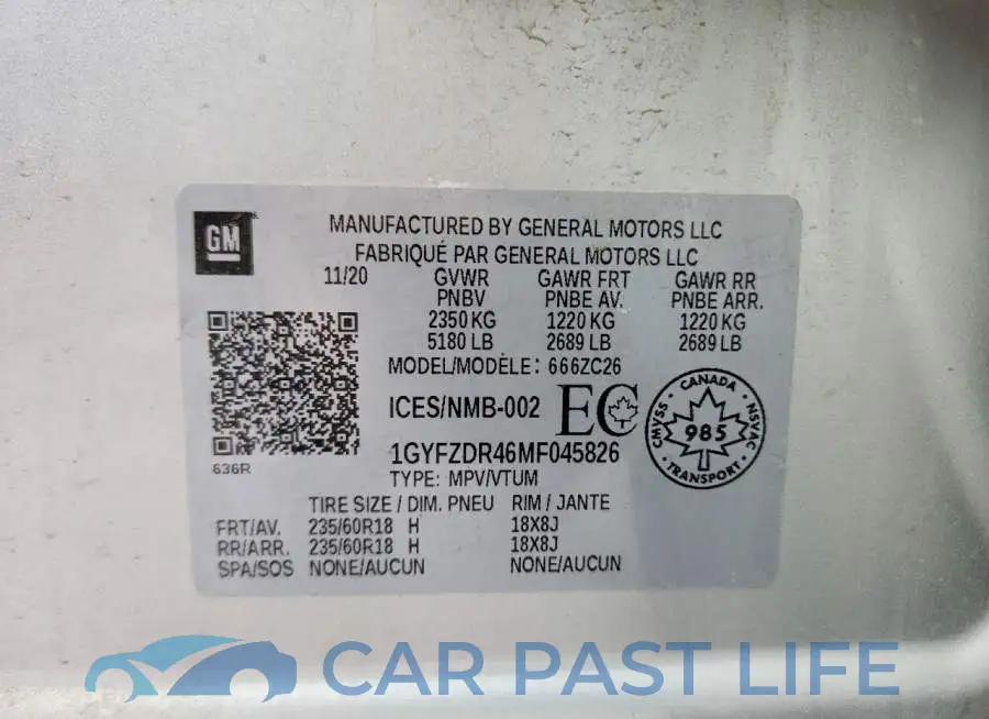 1GYFZDR46MF045826# 13