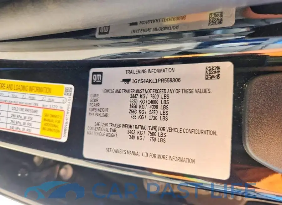 1GYS4AKL1PR558806# 14