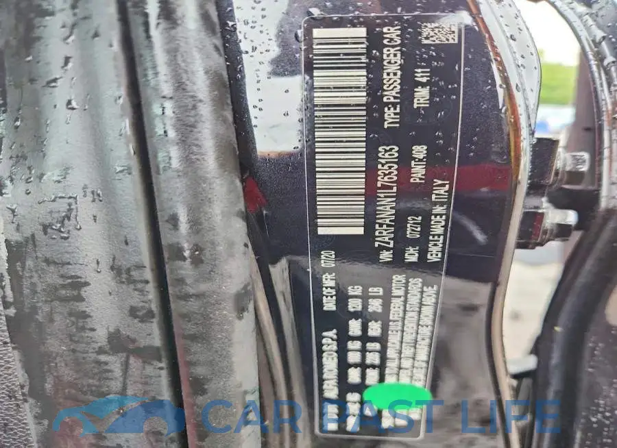 ZARFANAN1L7635163# 13