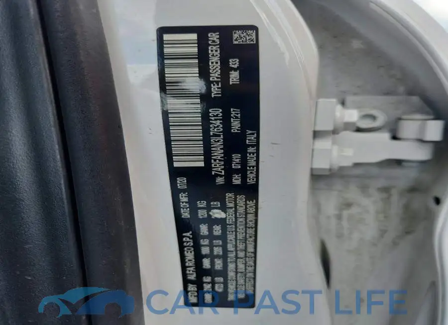 ZARFANAN3L7634130# 13