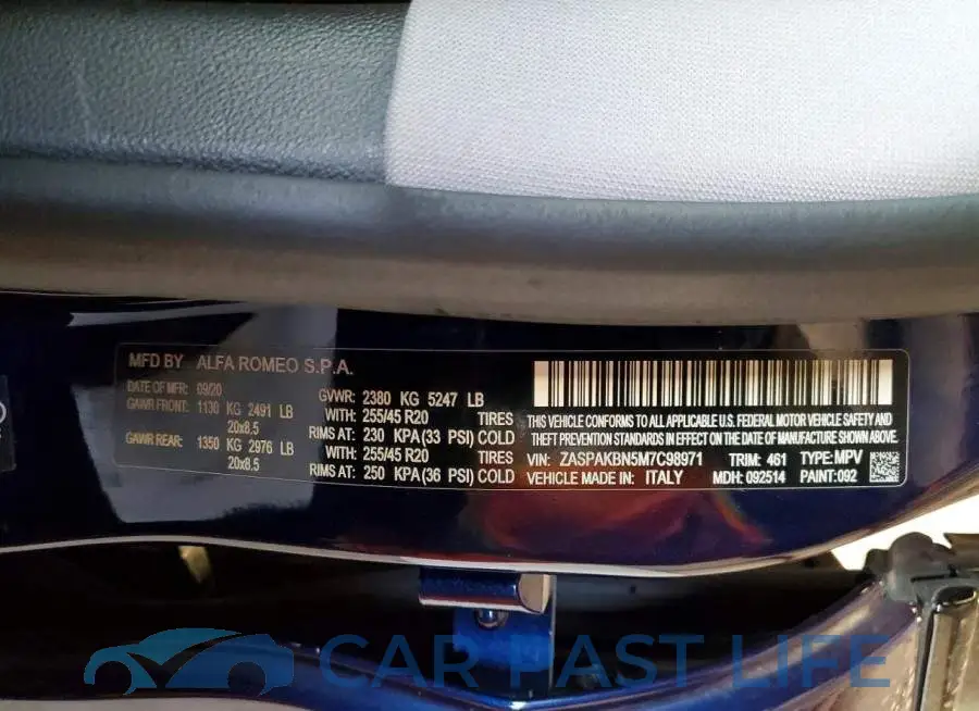 ZASPAKBN5M7C98971# 13