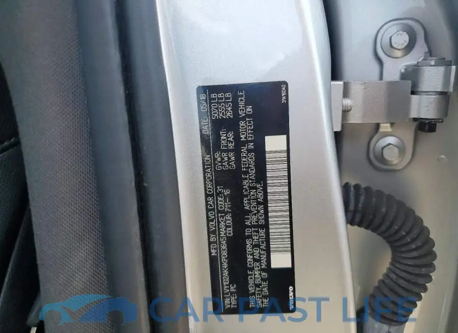 LVY102AK4KP083645# 12