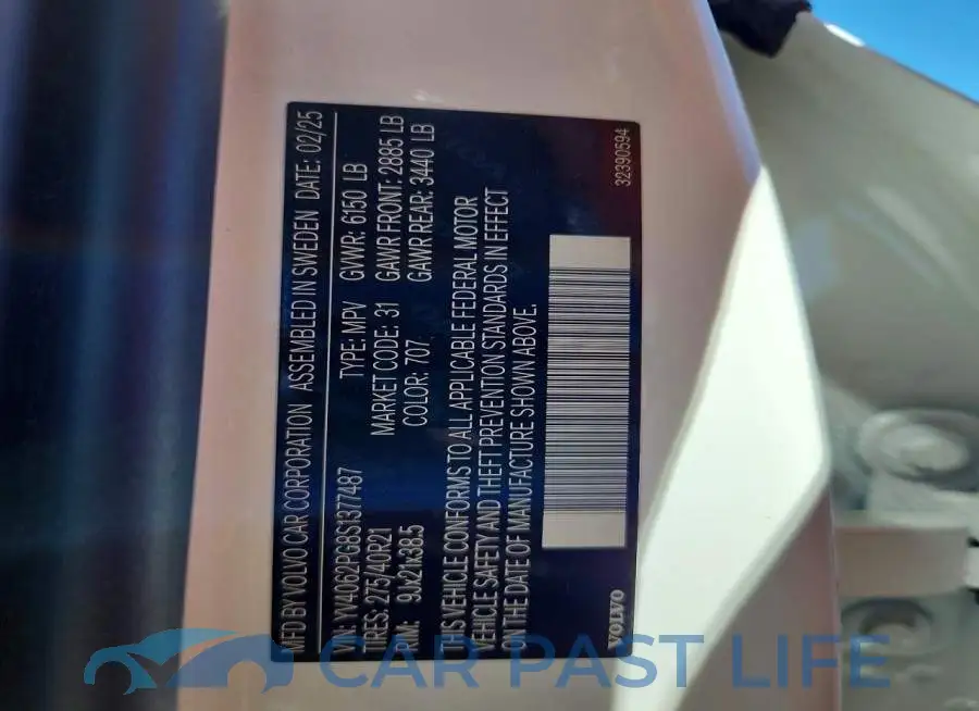 YV4062PG8S1377487# 13
