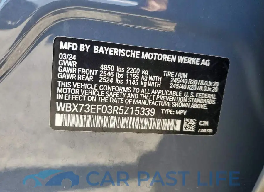 WBX73EF03R5Z15339# 13