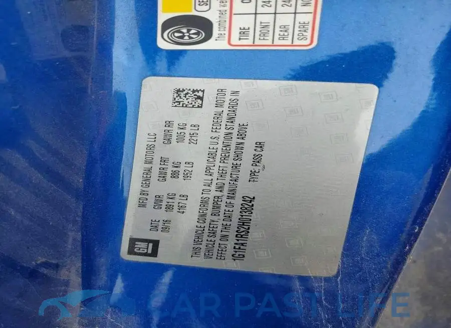1G1FA1RS2H0138242# 12