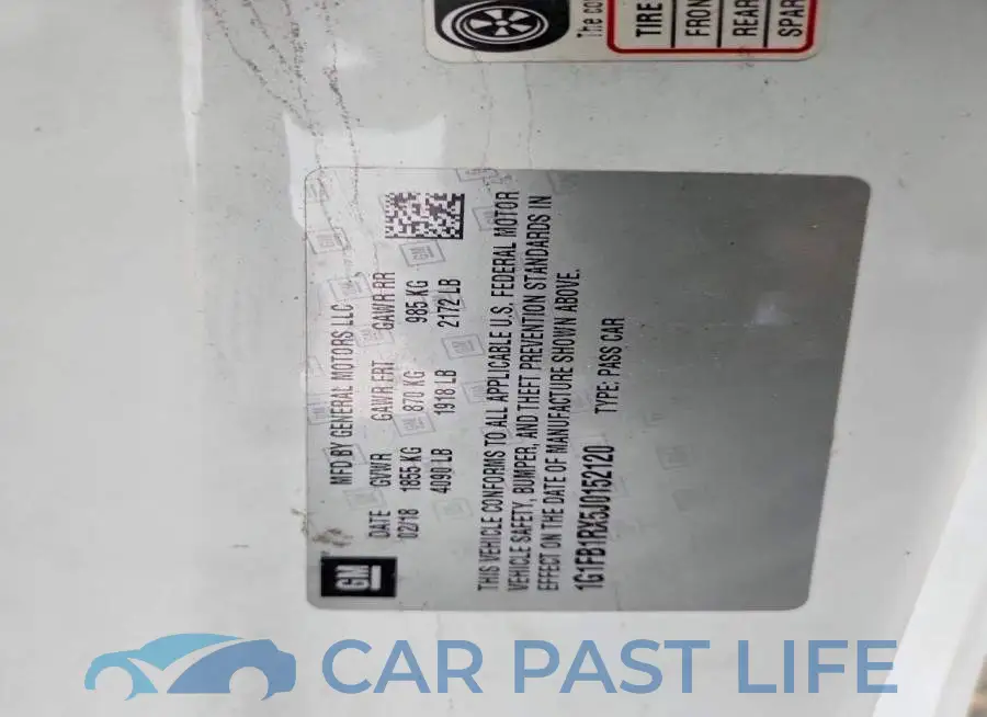 1G1FB1RX5J0152120# 12