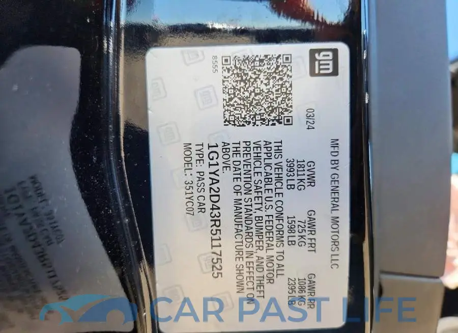 1G1YA2D43R5117525# 12