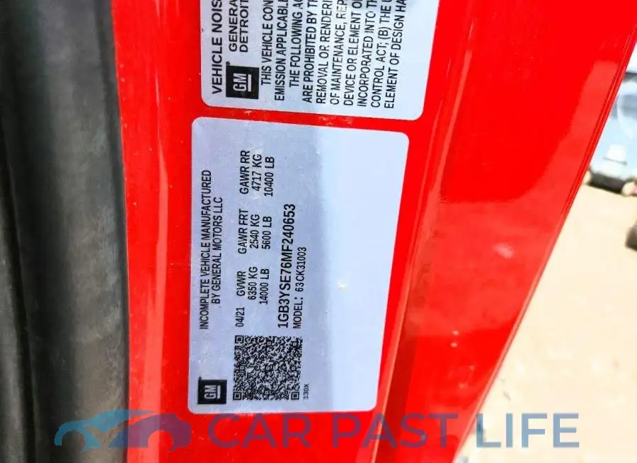 1GB3YSE76MF240653# 12