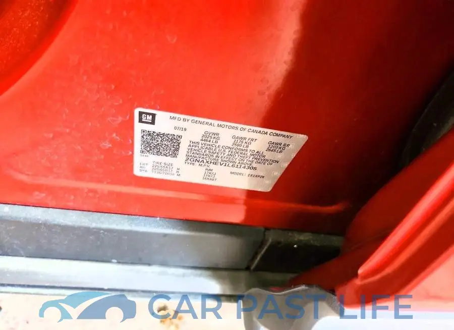 2GNAXHEV1L6114305# 12