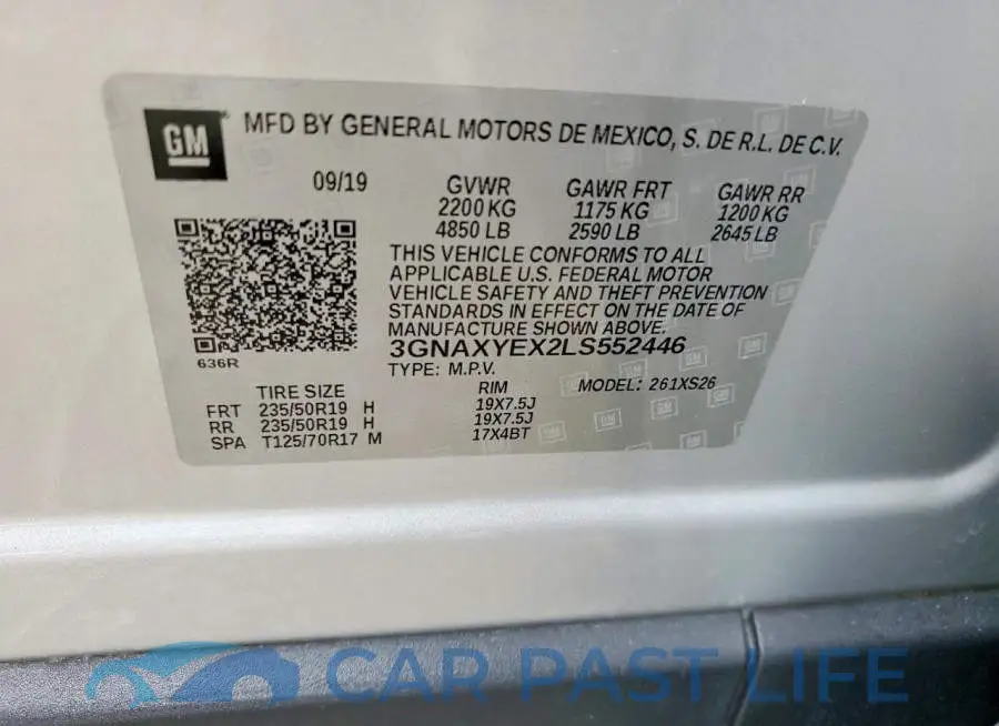 3GNAXYEX2LS552446# 12