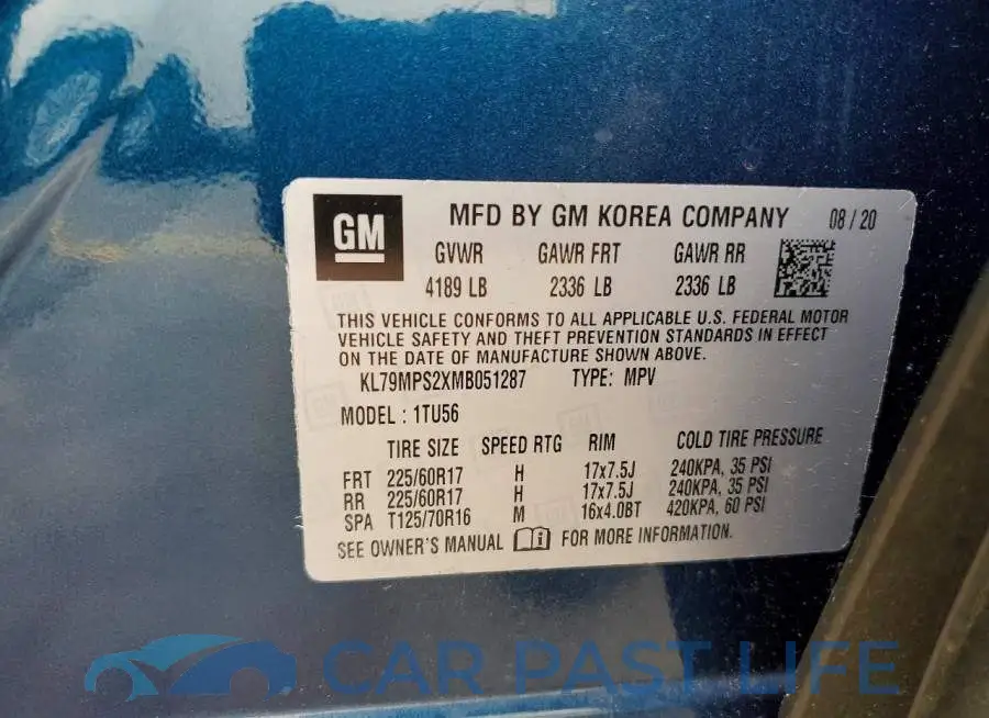 KL79MPS2XMB051287# 14