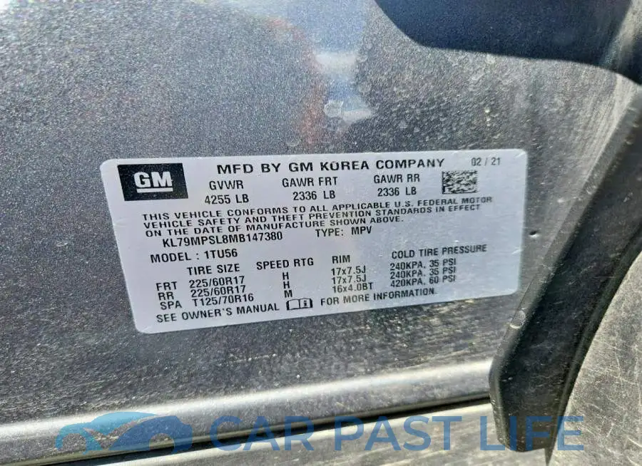 KL79MPSL8MB147380# 13