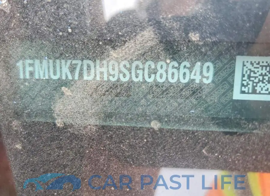 1FMUK7DH9SGC86649# 12