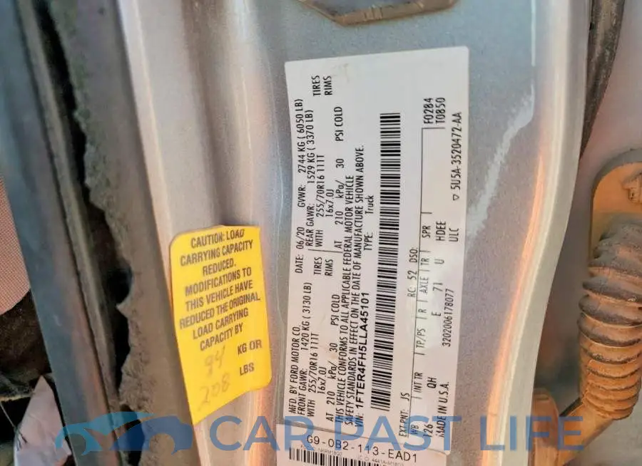 1FTER4FH5LLA45101# 13
