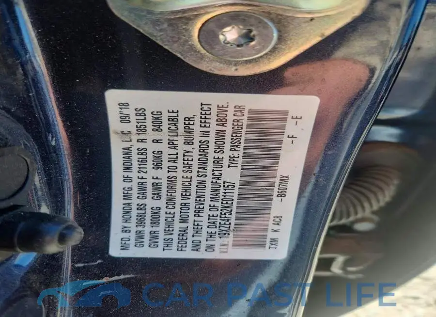 19XZE4F52KE011157# 12