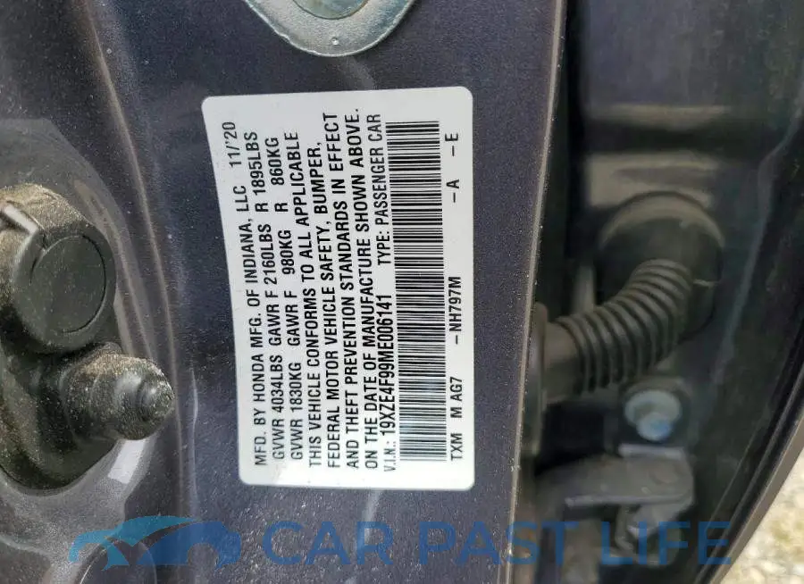 19XZE4F99ME006141# 12