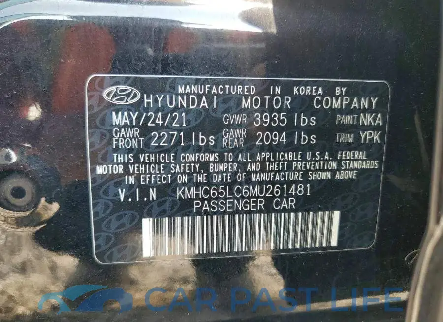 KMHC65LC6MU261481# 12