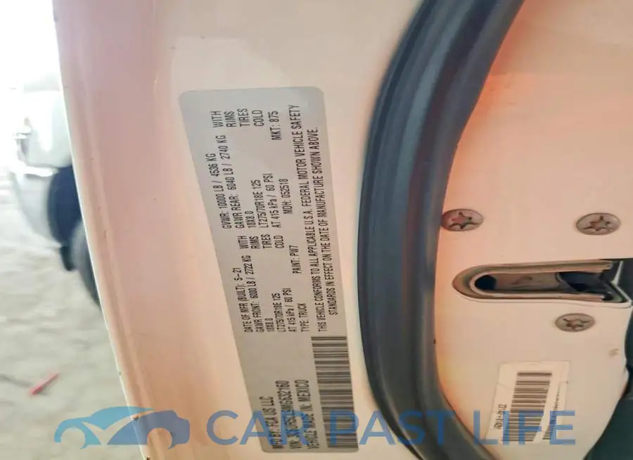 3C6UR5CL9MG632160# 12