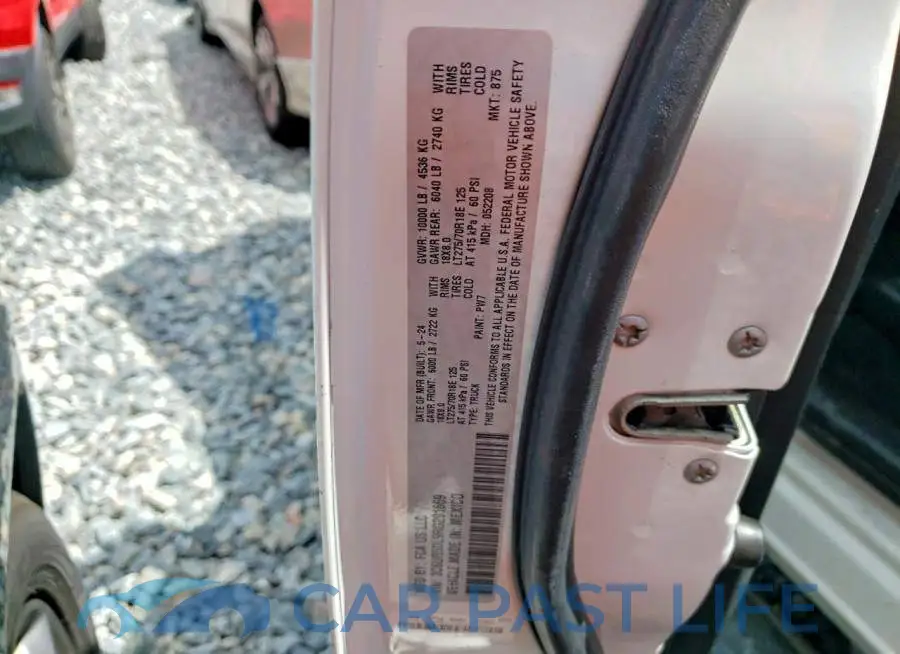 3C6UR5DL9RG291669# 12