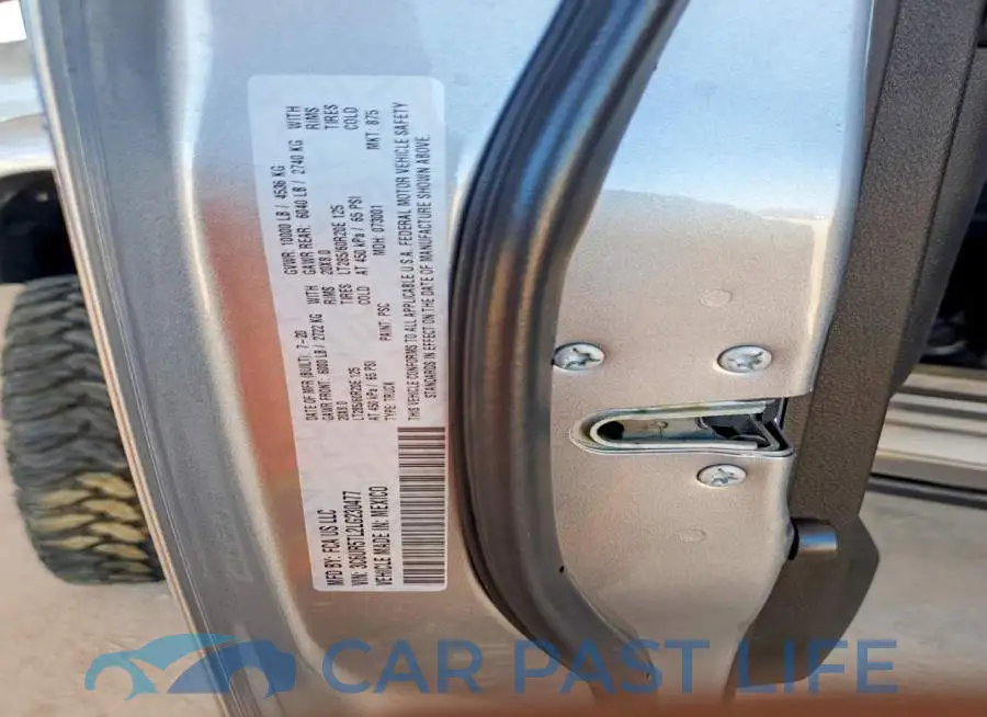 3C6UR5TL2LG230477# 12