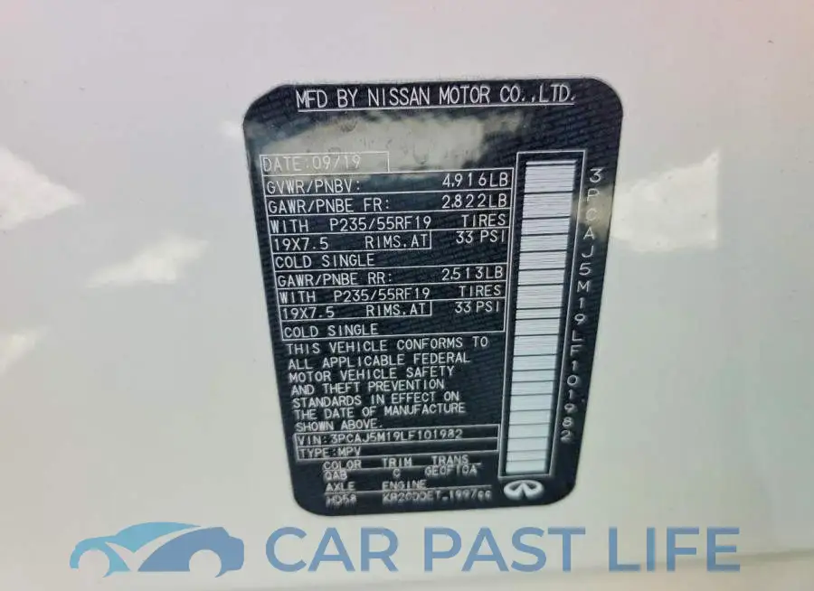 3PCAJ5M19LF101982# 14